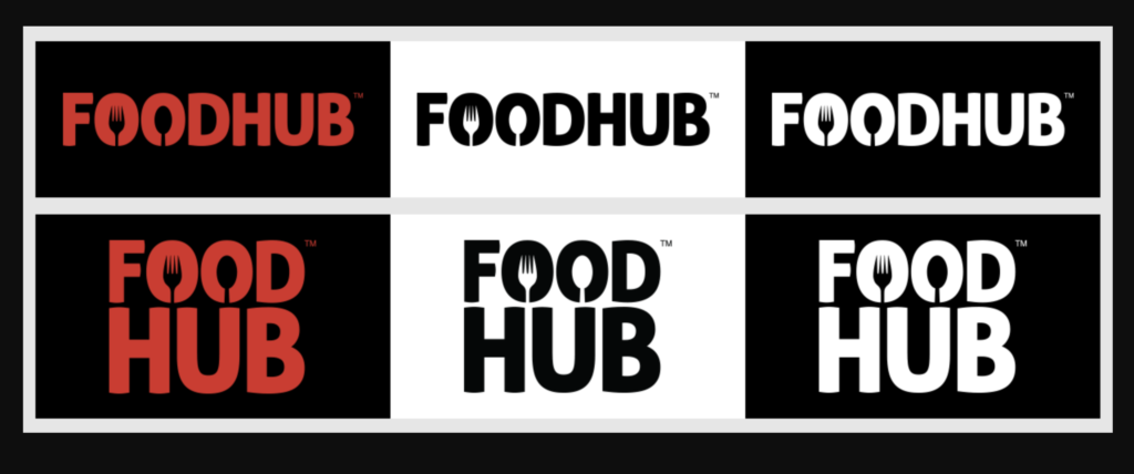FOOD HUB logo
