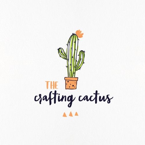 the crafting cactus logo