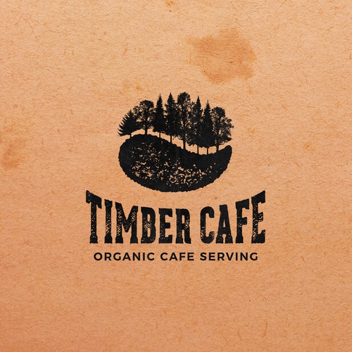 timber cafe logo